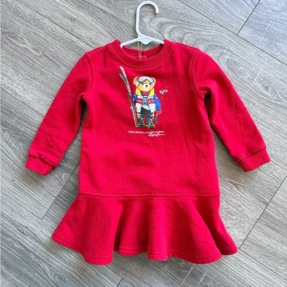 Ralph Lauren Red Graphic Dress